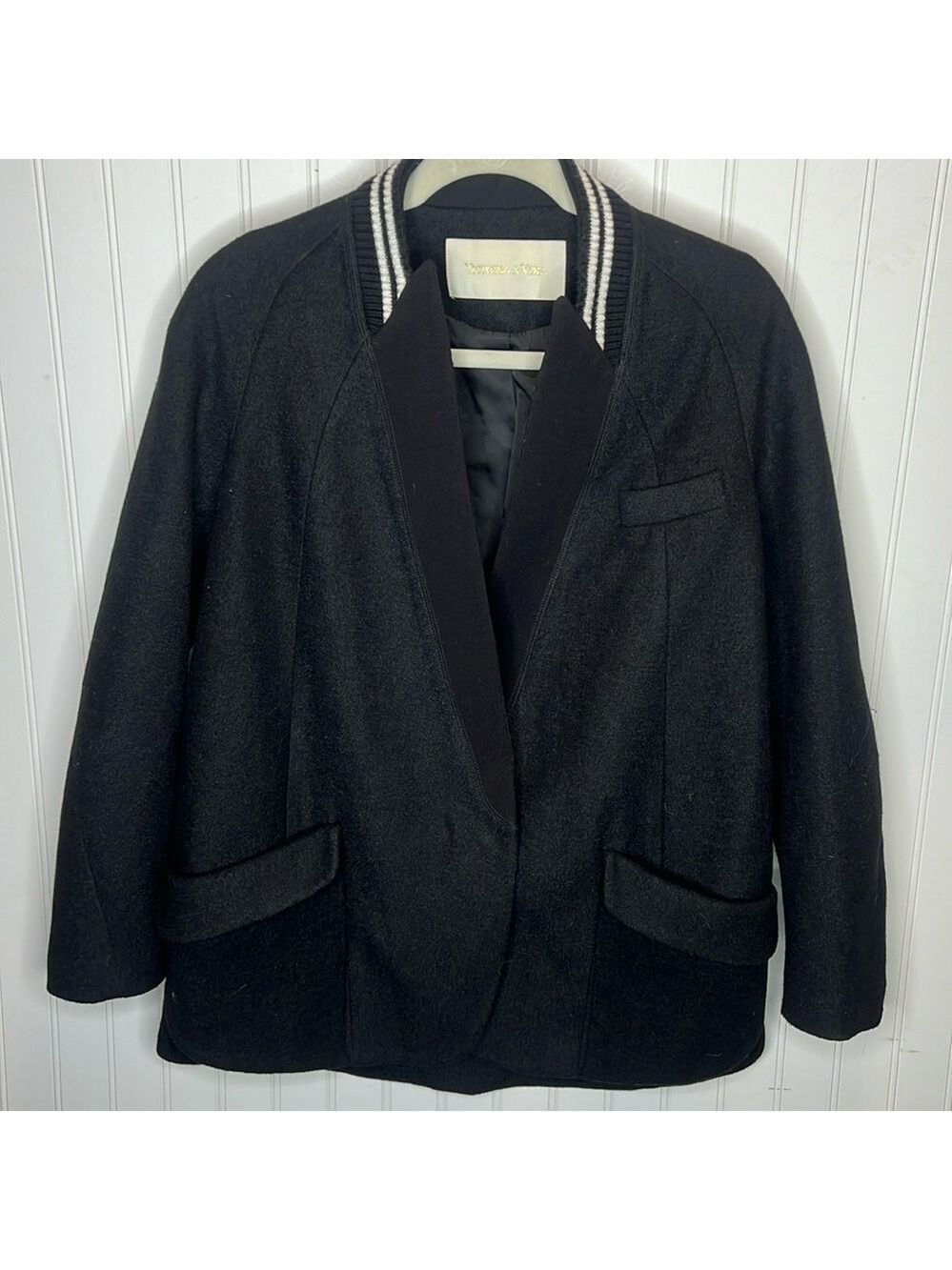 Wool Varsity Jacket Size Medium